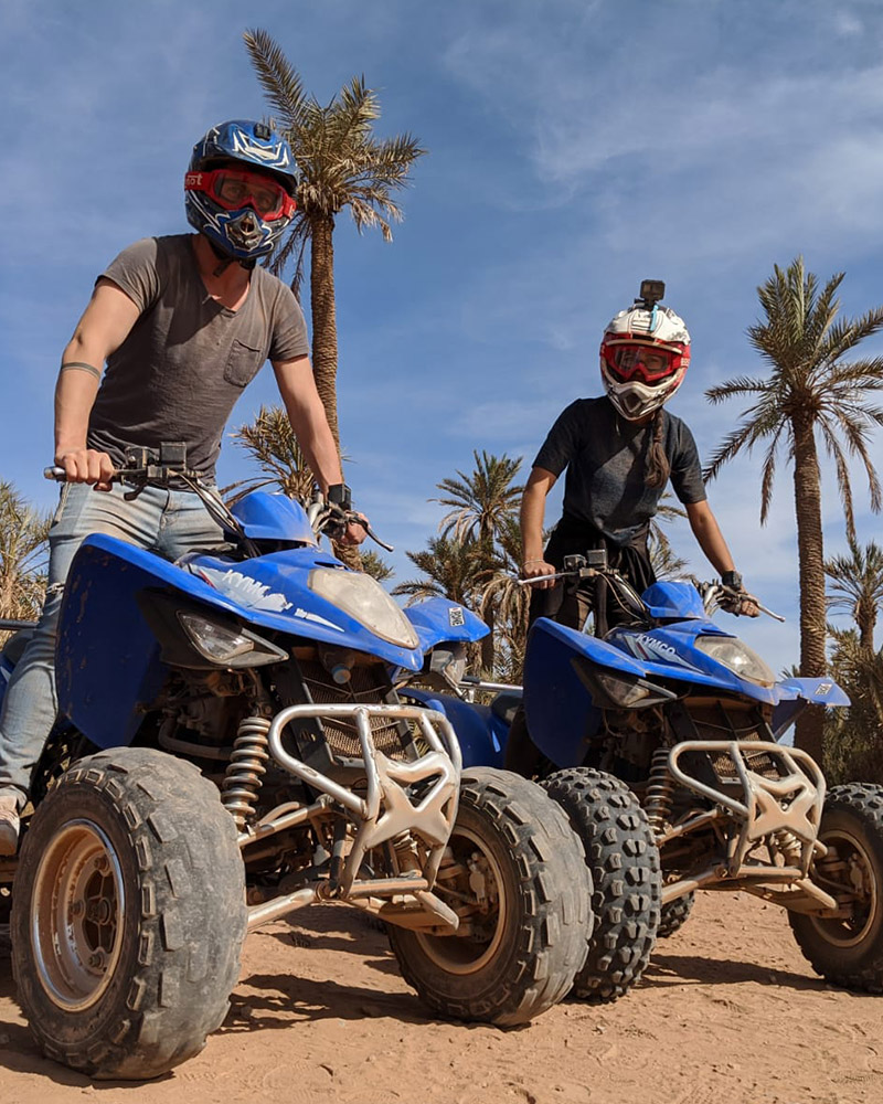 pat and alana quad bikes